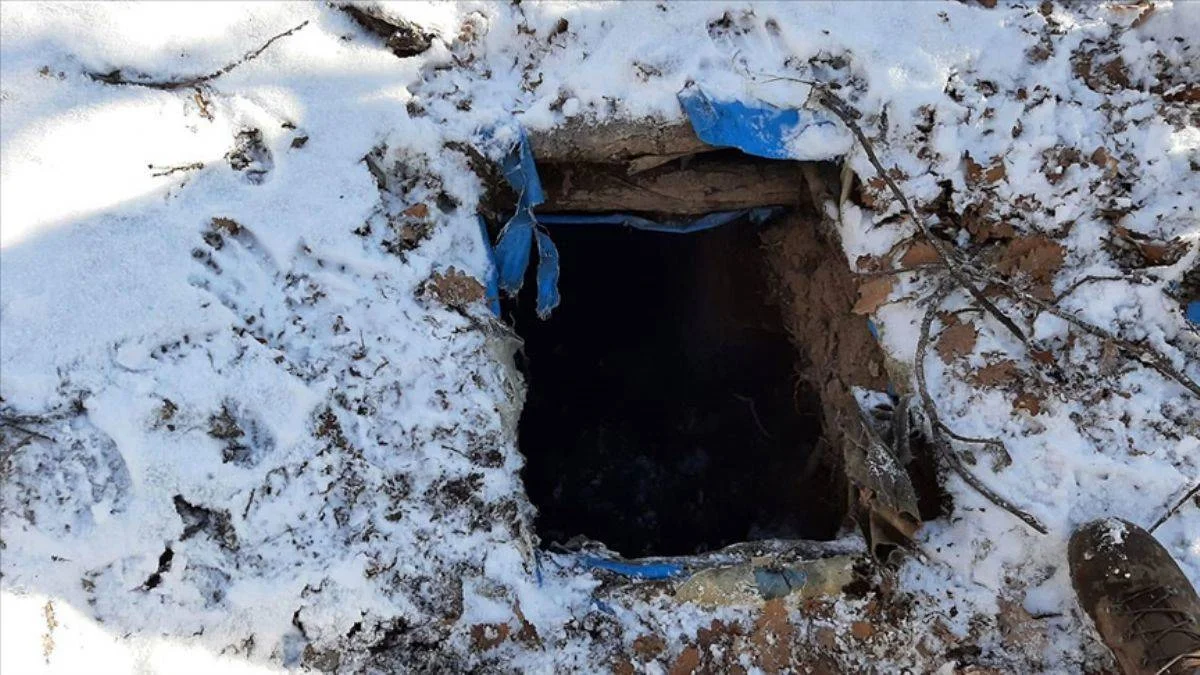 Bingöl'de 6 odalı PKK sığınağı imha edildi