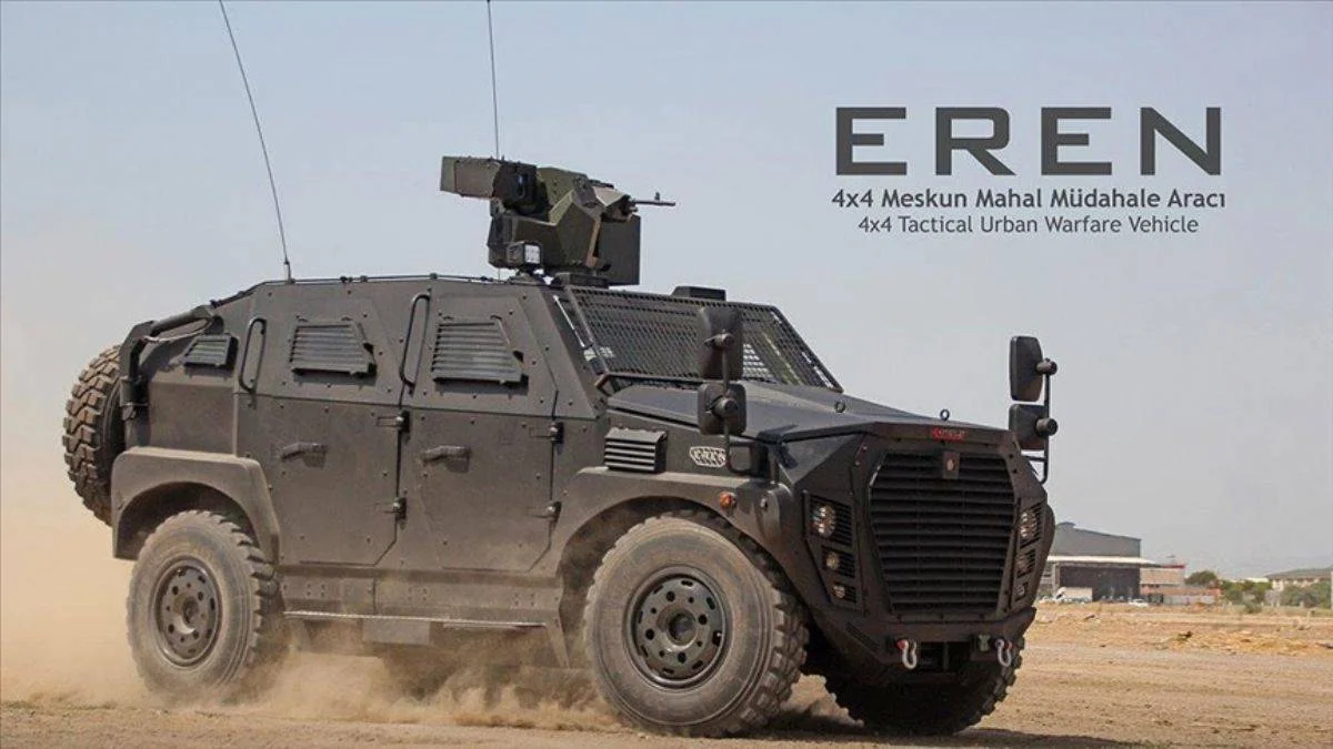 Eren 4x4, IDEF'21 Savunma Fuarı'na katılacak
