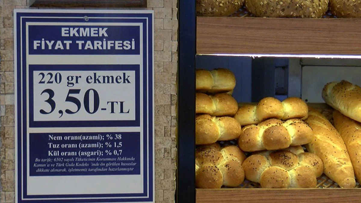 İstanbul'da ekmeğe yine zam yapıldı