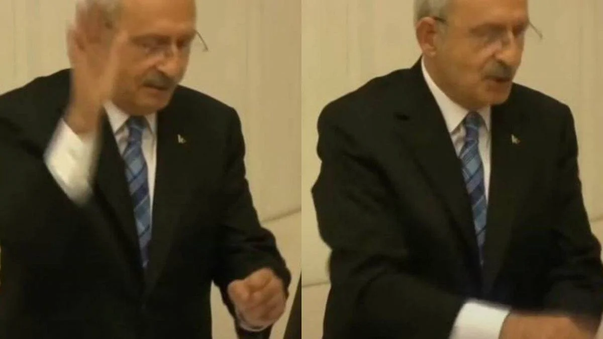 Kılıçdaroğlu hangi el hareketini yaptı? Kılıçdaroğlu'nun yaptığı hareketinin anlamı ne? Kılçdaroğlu Meclis'te hangi el işaretini yaptı?