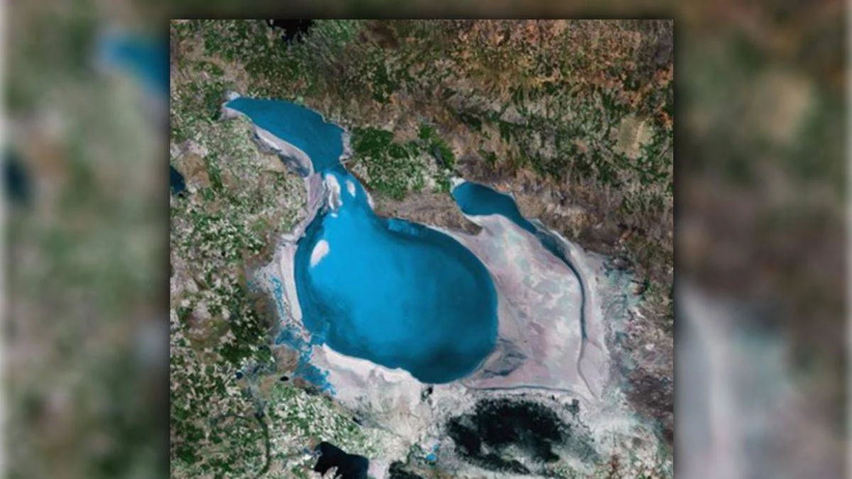 NASA'dan Tuz Gölü paylaşımı: Yıllar içindeki değişim!