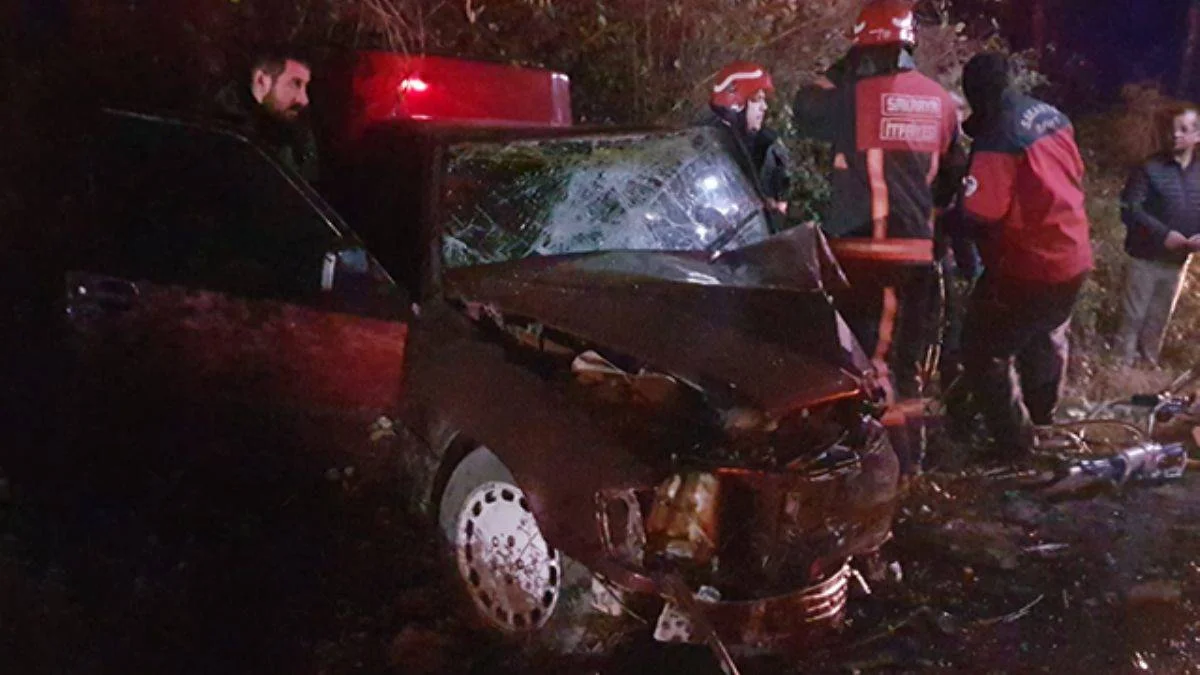Sapanca'da trafik kazası: 7 yaralı
