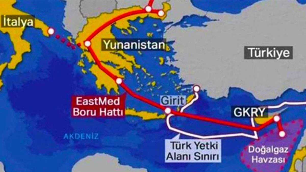 ABD'nin EastMed'den desteğini çekmesi Atina'yı hayal kırıklığına uğrattı