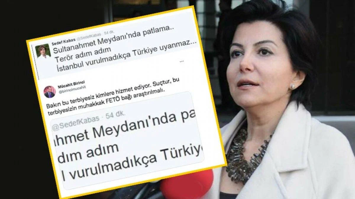 AK Parti'li Mücahit Birinci'den olay Sedef Kabaş tweeti
