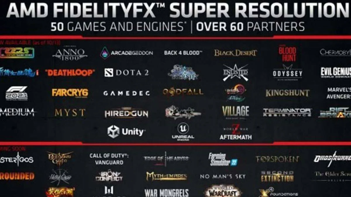AMD FidelityFX hangi oyunlarda var?