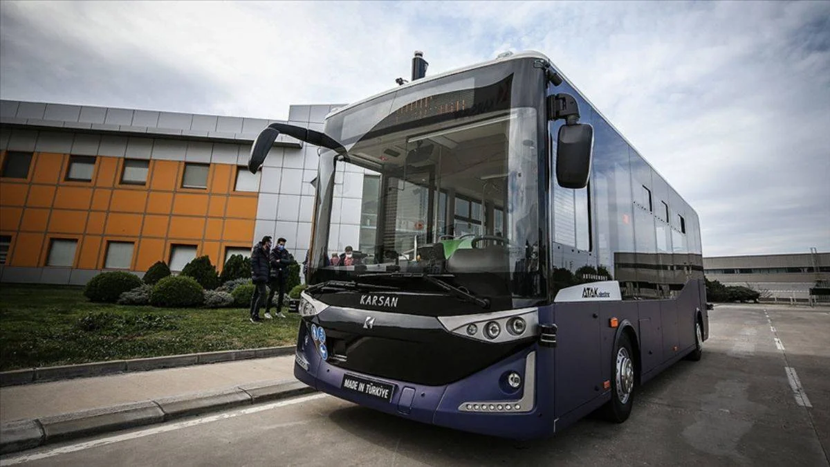 Avrupa'da ilk! Türkiye'nin ürettiği elektrikli sürücüsüz otobüs Norveç'te yollara çıkacak