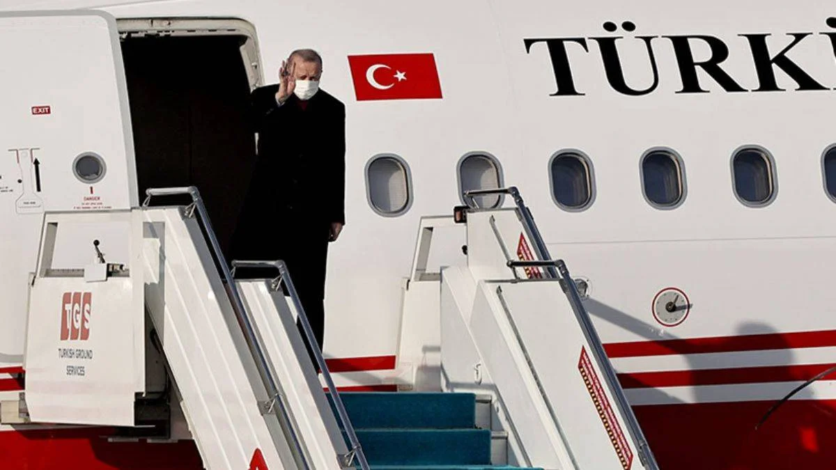 Erdoğan, Arnavutluk'a gitti