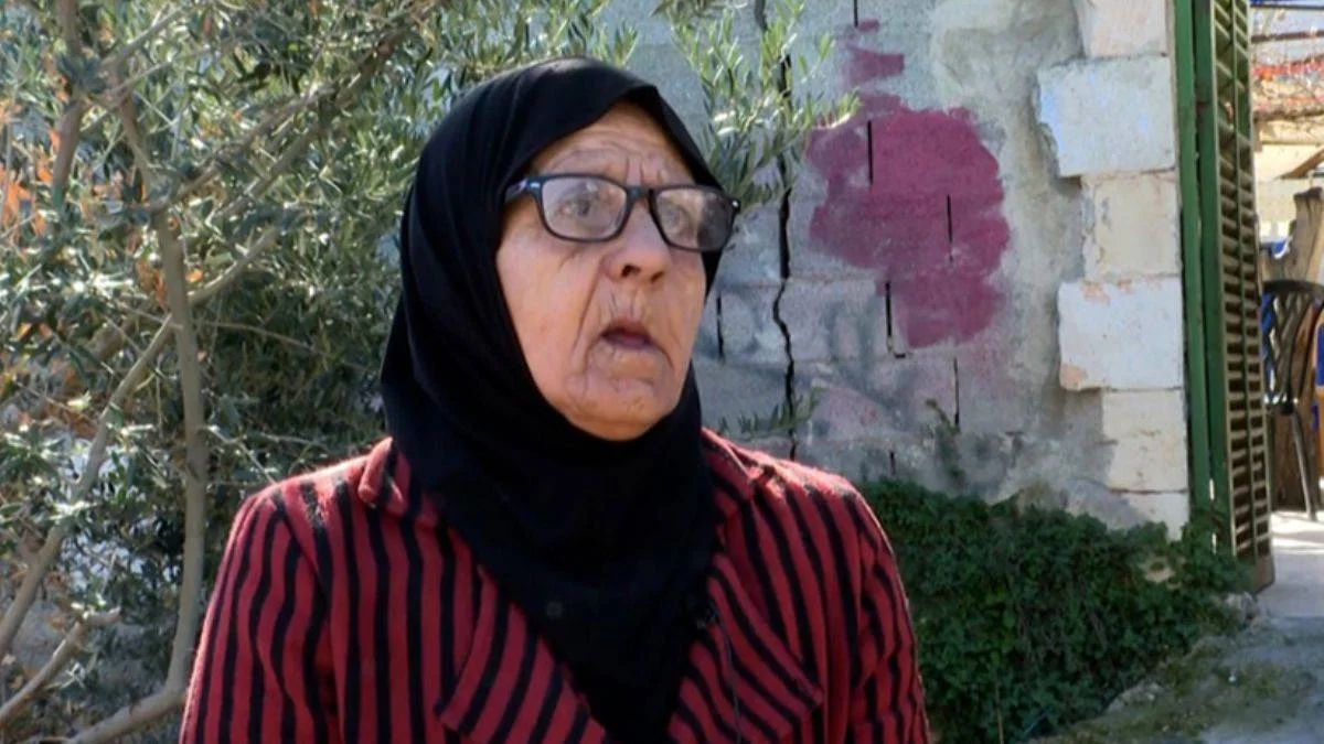 Filistinli kadın 70 yıldır yaşadığı evini İsrail'e vermemek için direniyor