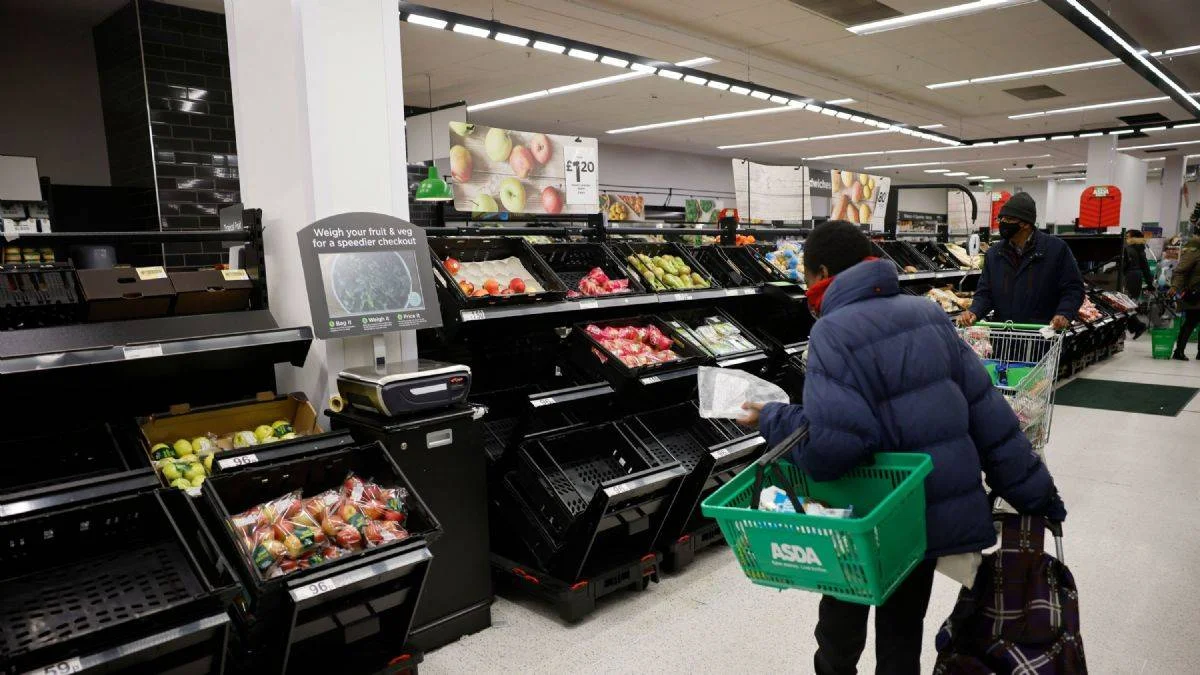 İngiltere'de enflasyon en yüksek seviyede