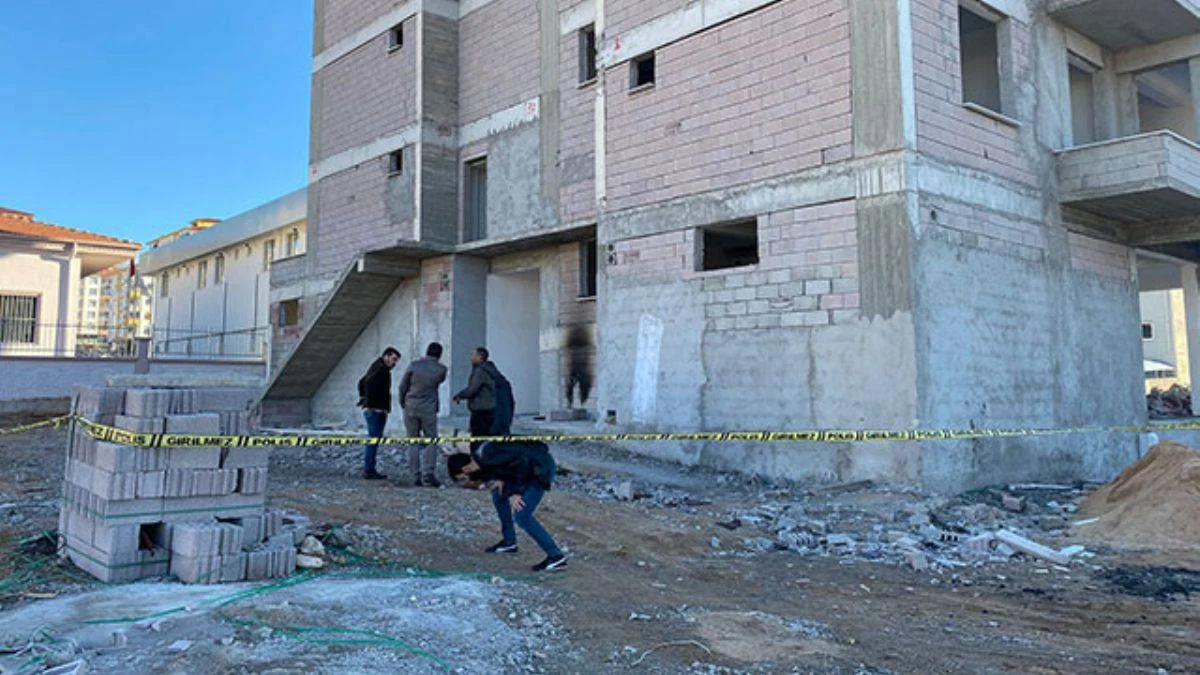 İnşaat alanında ölü bulundu