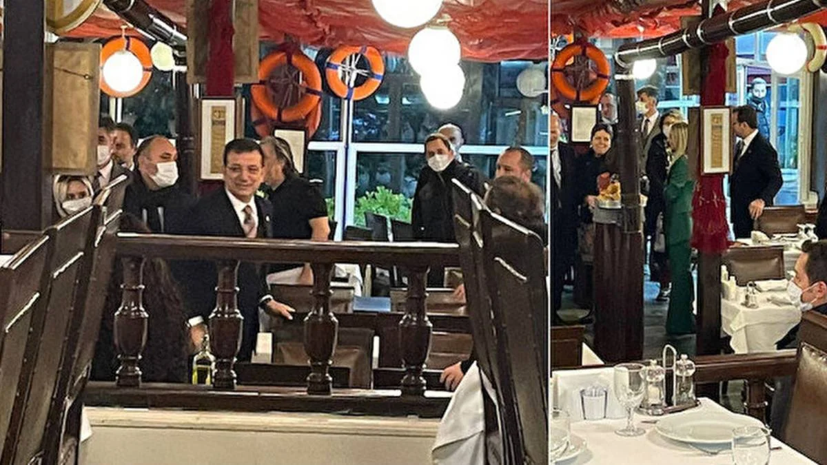 Kar yağışları devam ederken İmamoğlu balıkçıya gitti iddiası | Sosyal medyada İmamoğlu'nun balıkçıda yemek yediği iddiası gündem oldu