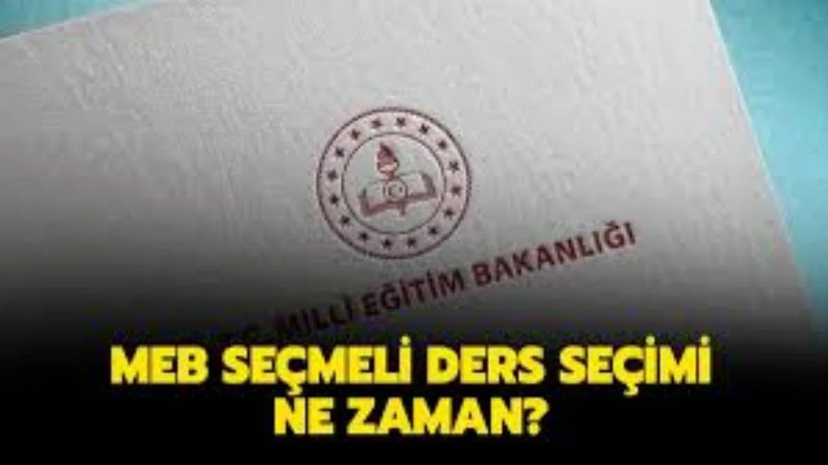 MEB'ten açıklama: Seçmeli ders süresi uzatıldı