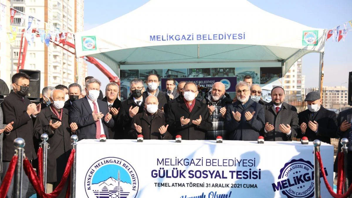 Melikgazi Belediyesi, 2021 yılına temel atma ile nokta koydu