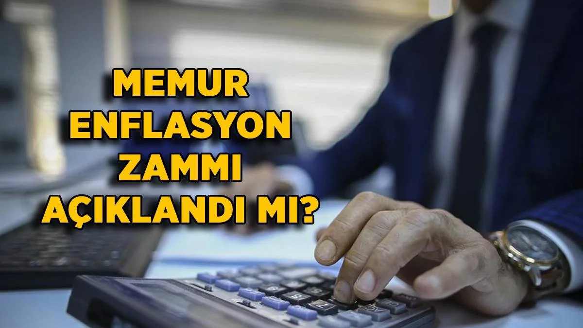 Memur enflasyon farkı ne kadar? Öğretmen, polis enflasyon farkı zammı yüzde kaç?