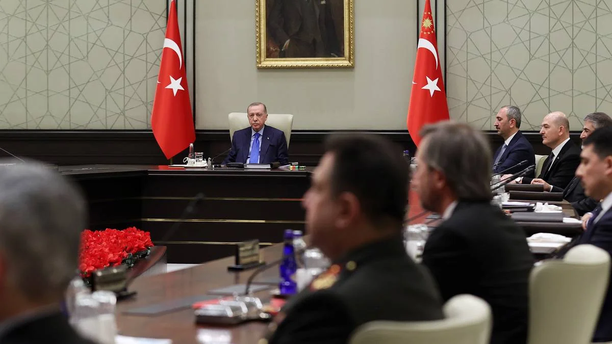 Milli Güvenlik Kurulu, Erdoğan başkanlığında toplandı