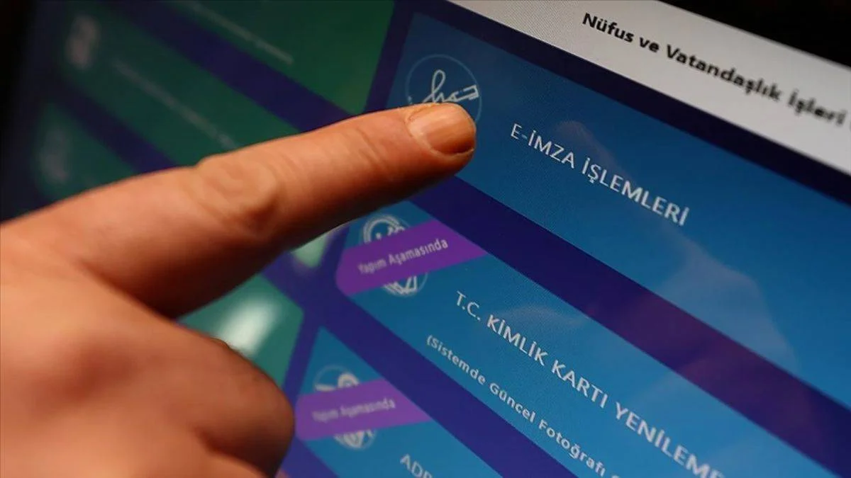 Parmak izinde yeni sistem devrede