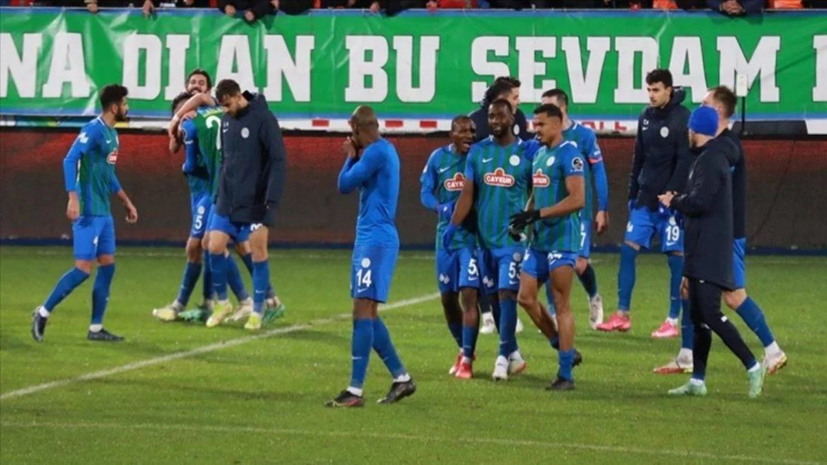 Rizespor- Antalyaspor maçı kaç kaç bitti?