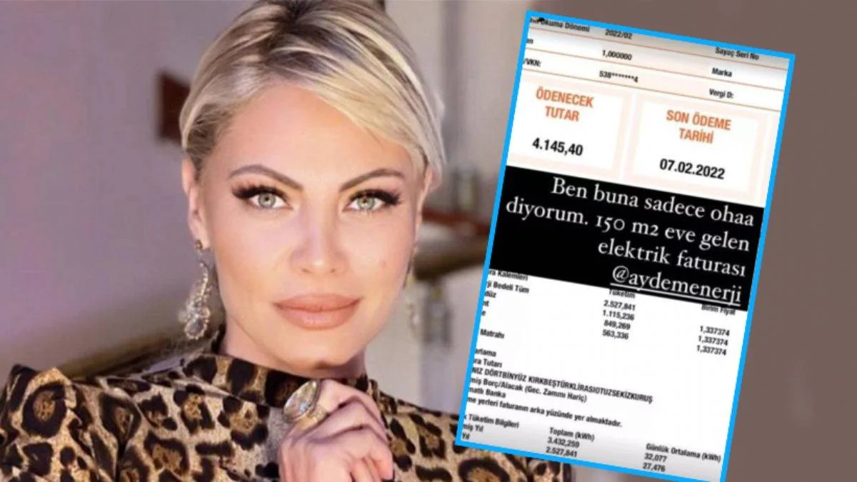 Sunucu Seray Sever'den elektrik faturası isyanı! 'Ben buna oha diyorum'