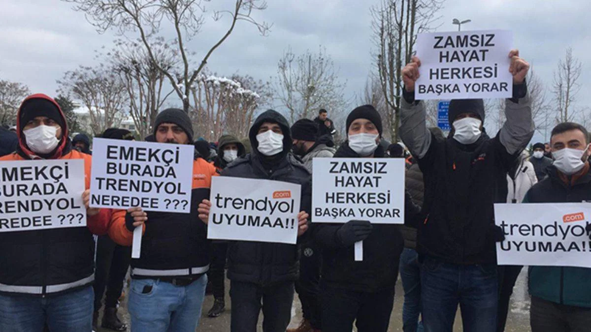 Trendyol işçilerinin zaferi örnek oldu! Hepsijet, Sürat Kargo ve Aras Kargo'da 'düşük zam eylemi'