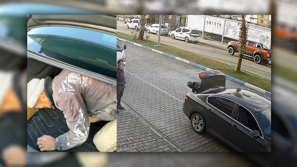 Üzeri kirli işçisini bagajda taşıdı: Araç dışı yolcu taşımaktan ceza yedi