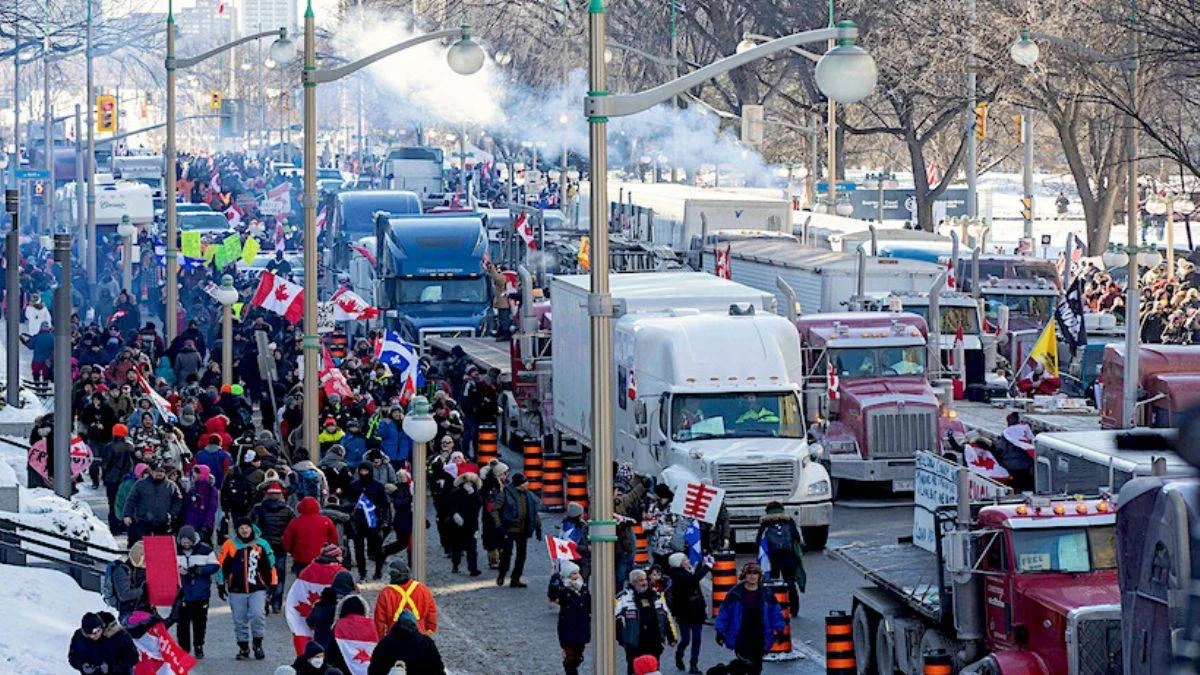 ABD Kanada'yı kamyoncu protestolarına müdahale etmeye çağırdı
