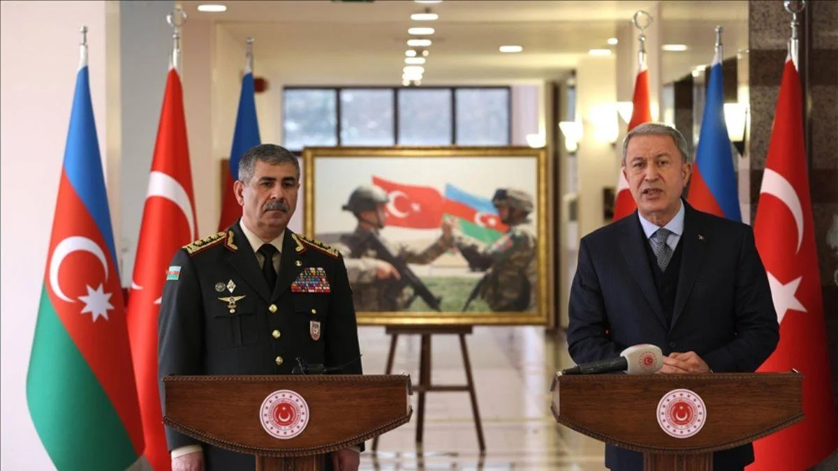 Bakan Akar ve Org. Hasanov'dan ortak açıklama