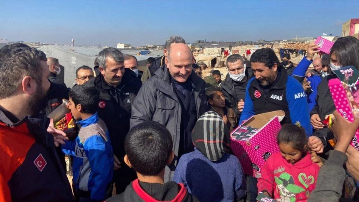 Bakan Soylu İdlib'de