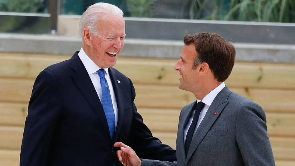 Biden ve Macron'dan Rusya-Ukrayna krizi görüşmesi