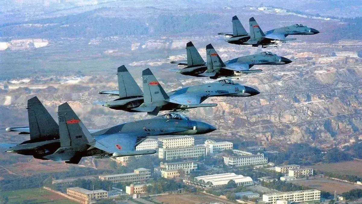 Çin savaş uçakları Tayvan'ın 'hava savunma sahası'na girdi