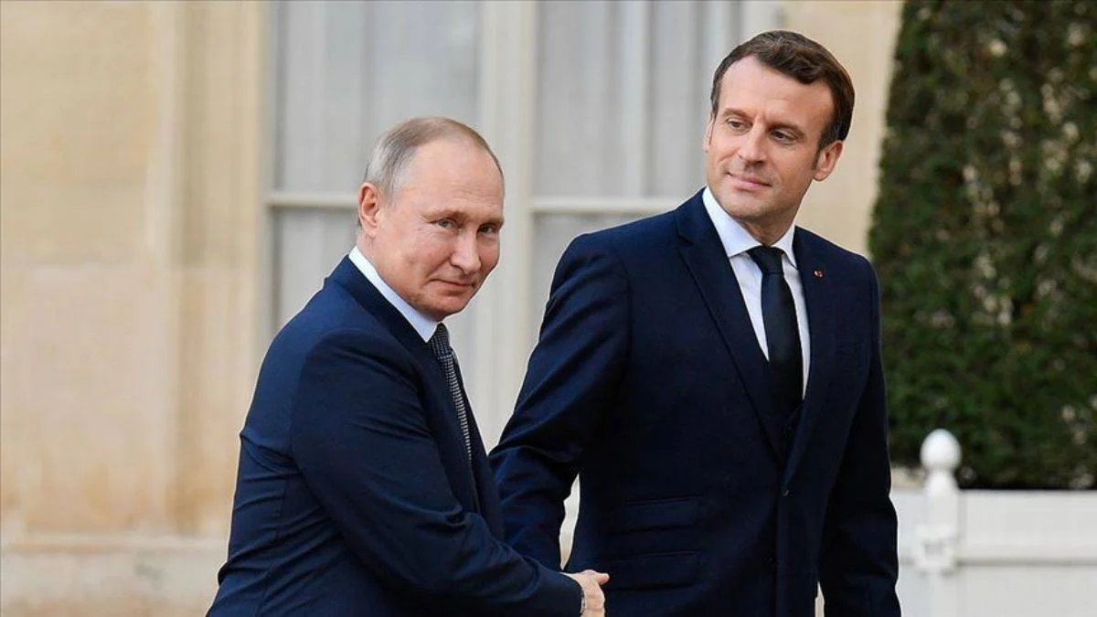 Macron'dan 'Putin'le gergin görüşme' açıklaması