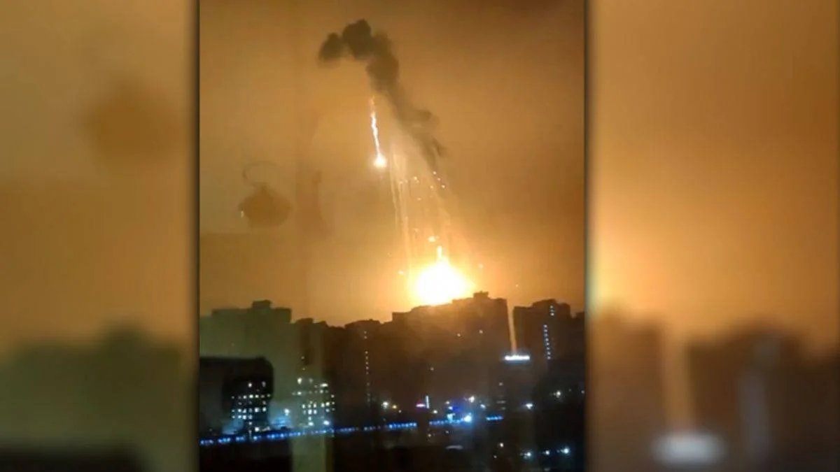 Rusya, Kiev'i vurmaya başladı! Art arda patlamalar