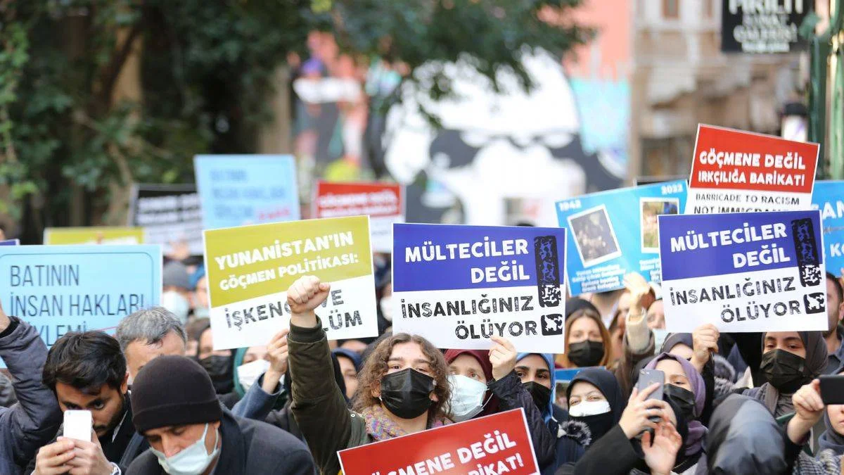 STK'lar Yunanistan'ı protesto etti