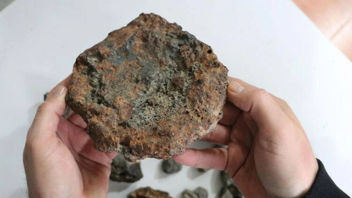 Tarlada buldu, 'meteorit olabilir' raporu aldı; gramı 60 dolar
