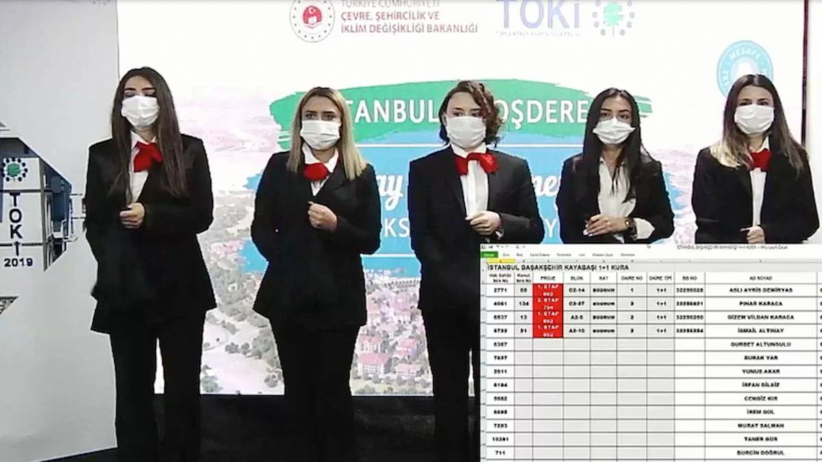 TOKİ Başakşehir Kayabaşı kura çekilişi bugün mü?