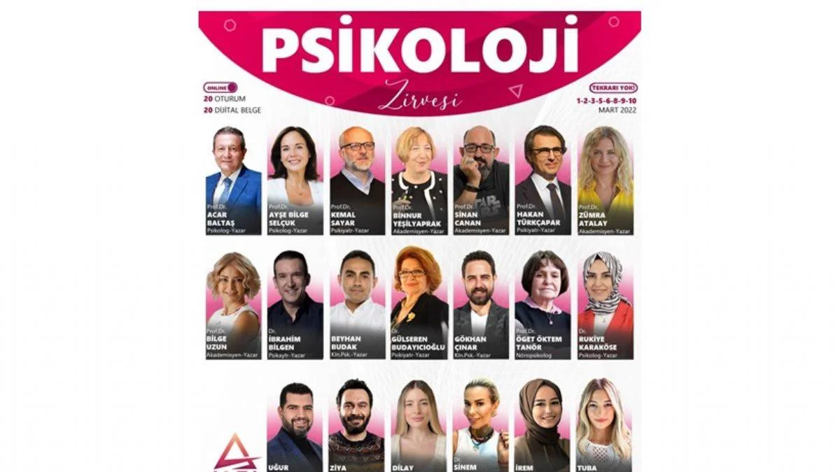 Türkiye'nin En Büyük Psikoloji Zirvesi