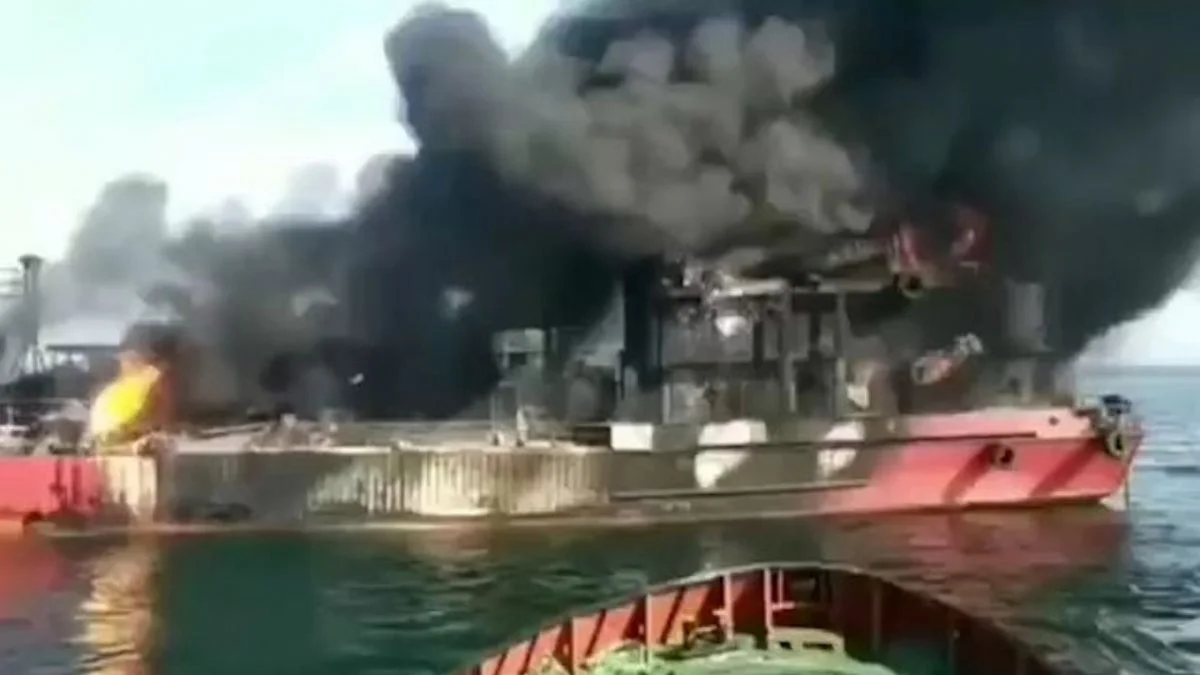 Ukrayna açıklarında Japon firmaya ait kargo gemisi vuruldu