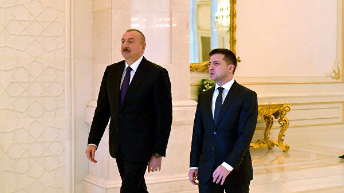 Zelenskiy'den Aliyev'e teşekkür