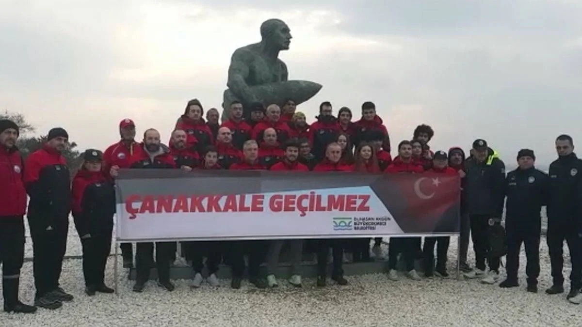 Büyükçekmece'den Çanakkaleye Bisiklet Turuna Çıkan 30 Kişilik Bisiklet Ekibi 2 Günlük Etap Sonucu Çanakkaleye Ulaştı