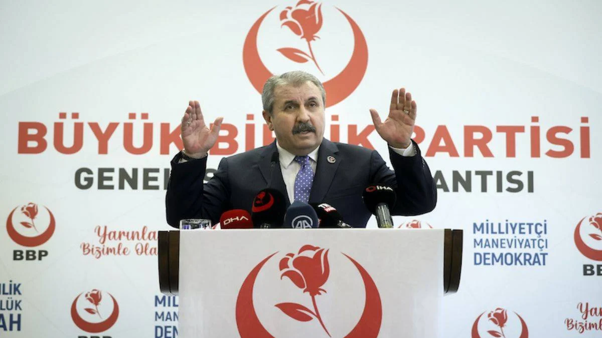 Destici: Biz, mazlumların yanında, zalimlerin karşısındayız