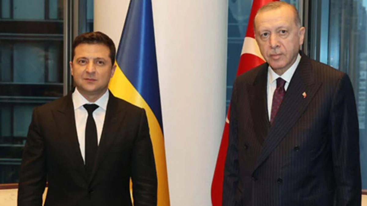 Erdoğan, Zelenski ile görüştü