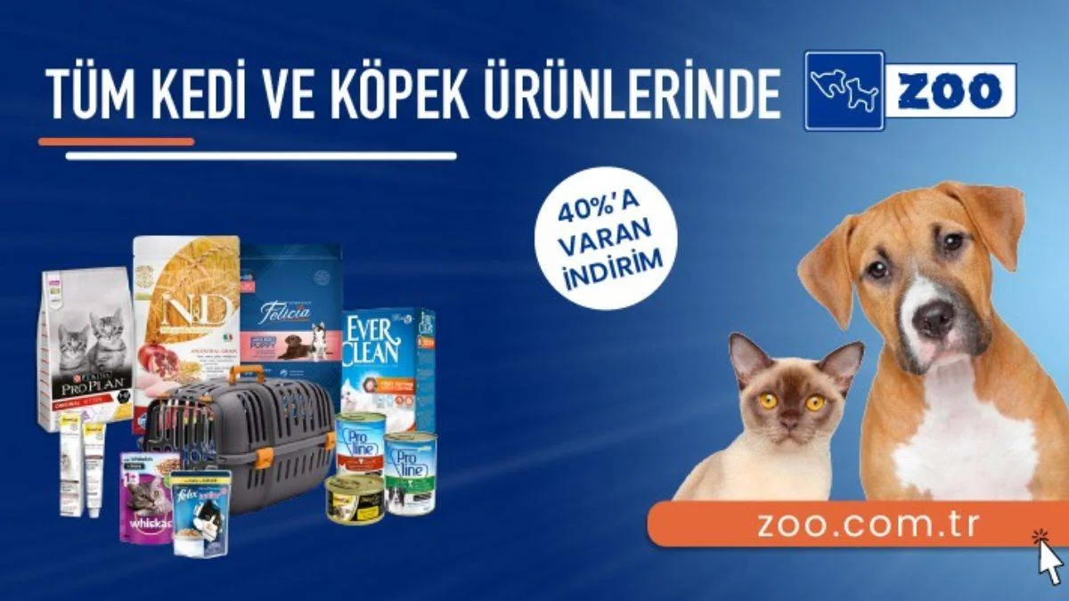 Evcil Hayvan Ürünleri Ekonomik Fiyatlarla Petshop ZOO'da!