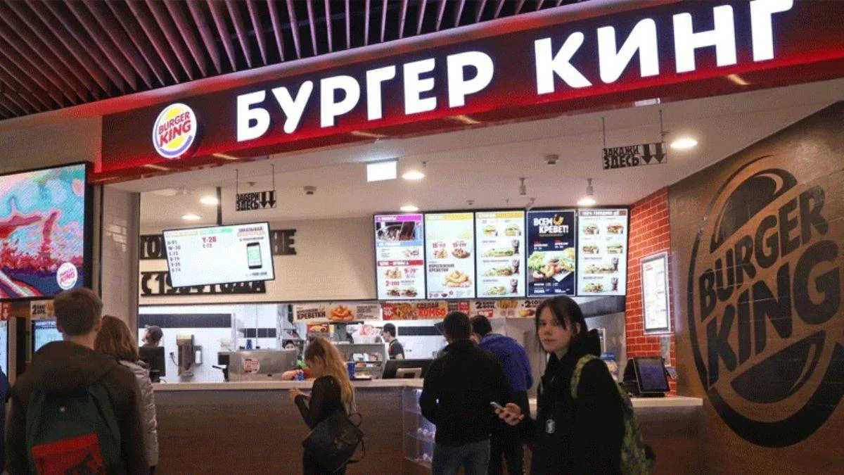 Fast-food devi Burger King'den Rusya açıklaması