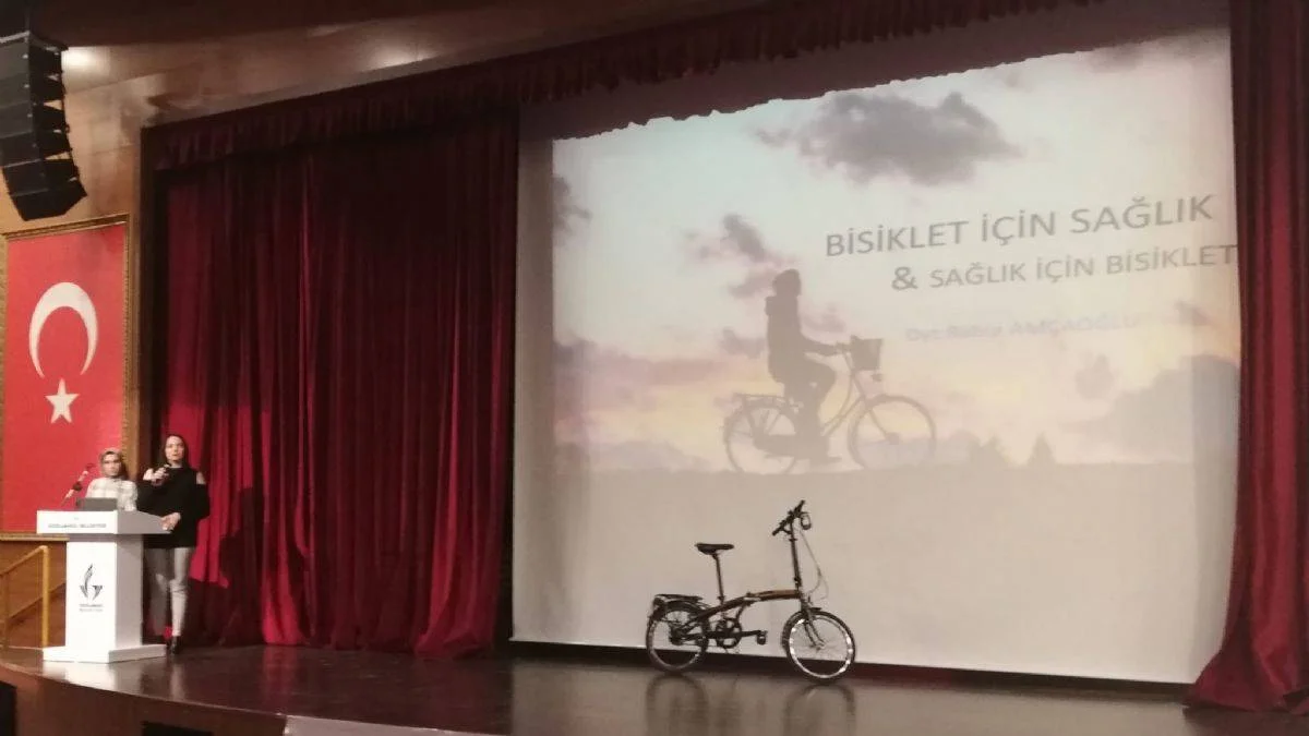 Güzelbahçeliler 'Sağlık için Bisiklet' diyerek bir araya geldi.
