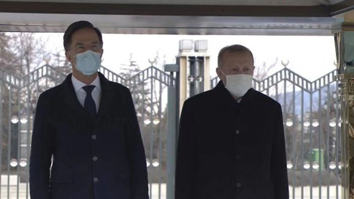 Hollanda Başbakanı Rutte Ankara'da