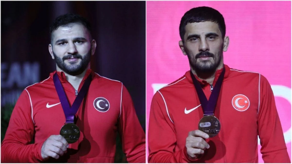 Milli güreşçilerden Avrupa Şampiyonası'nda 2 madalya