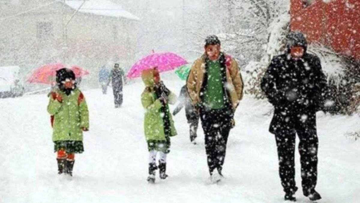 Okullar tatil mi? 9 Mart Çarşamba kar tatili açıklaması