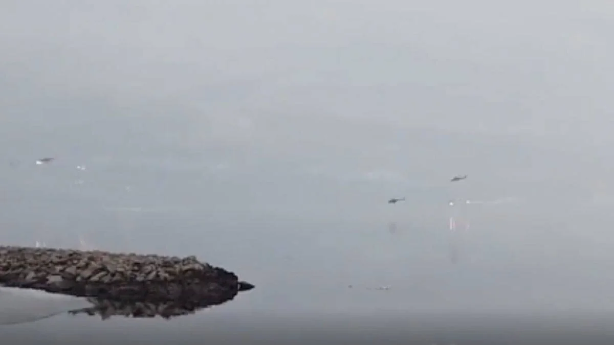 Rus helikopterlerini böyle vurdular