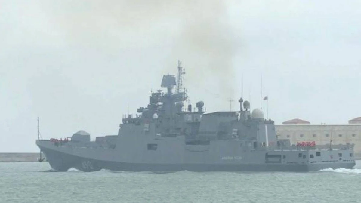 Ukrayna Rus savaş gemisini vurdu!