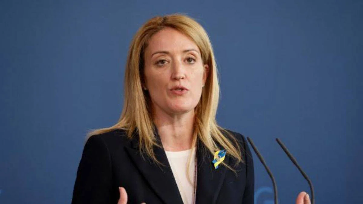AP Başkanı Roberta Metsola, Kiev'de Ukrayna'ya destek mesajı verdi