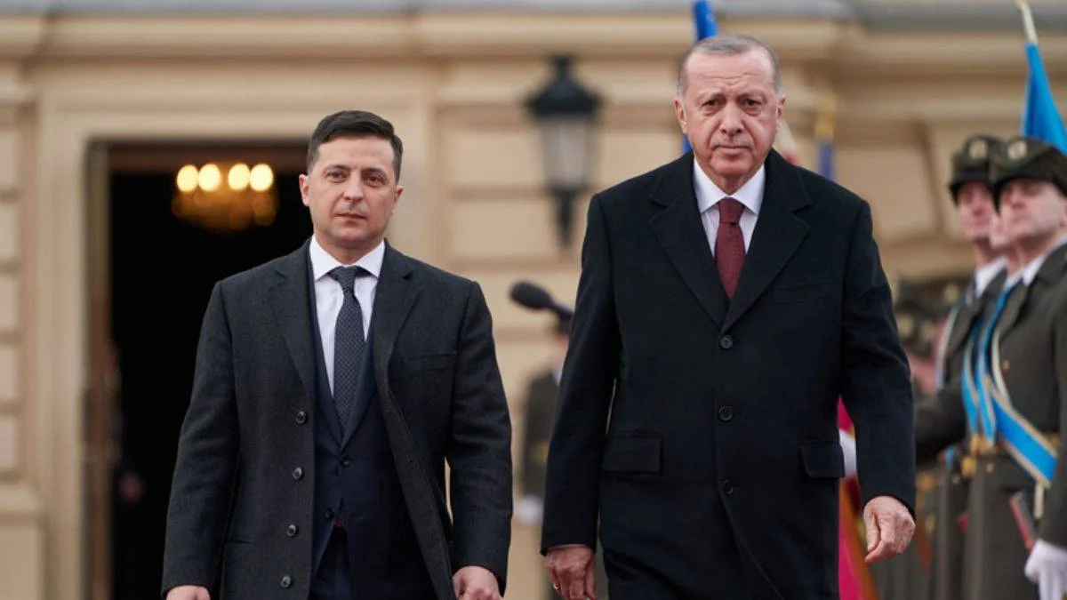 Cumhurbaşkanı Erdoğan, Ukrayna Devlet Başkanı Zelenski ile görüştü